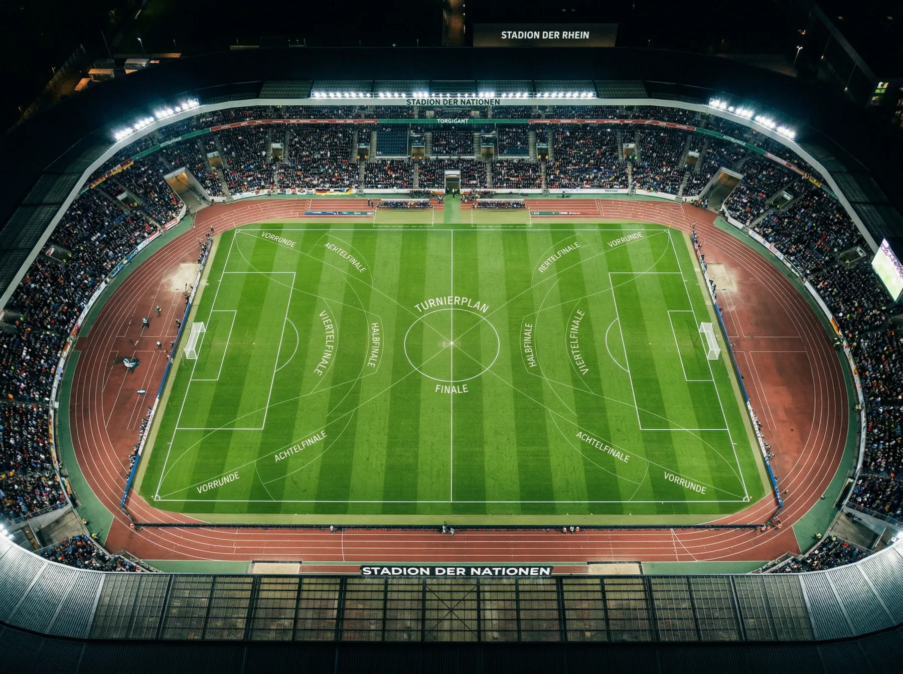 Turnierbaum der WM 2026 von der Runde der 32 bis zum Finale im MetLife Stadium