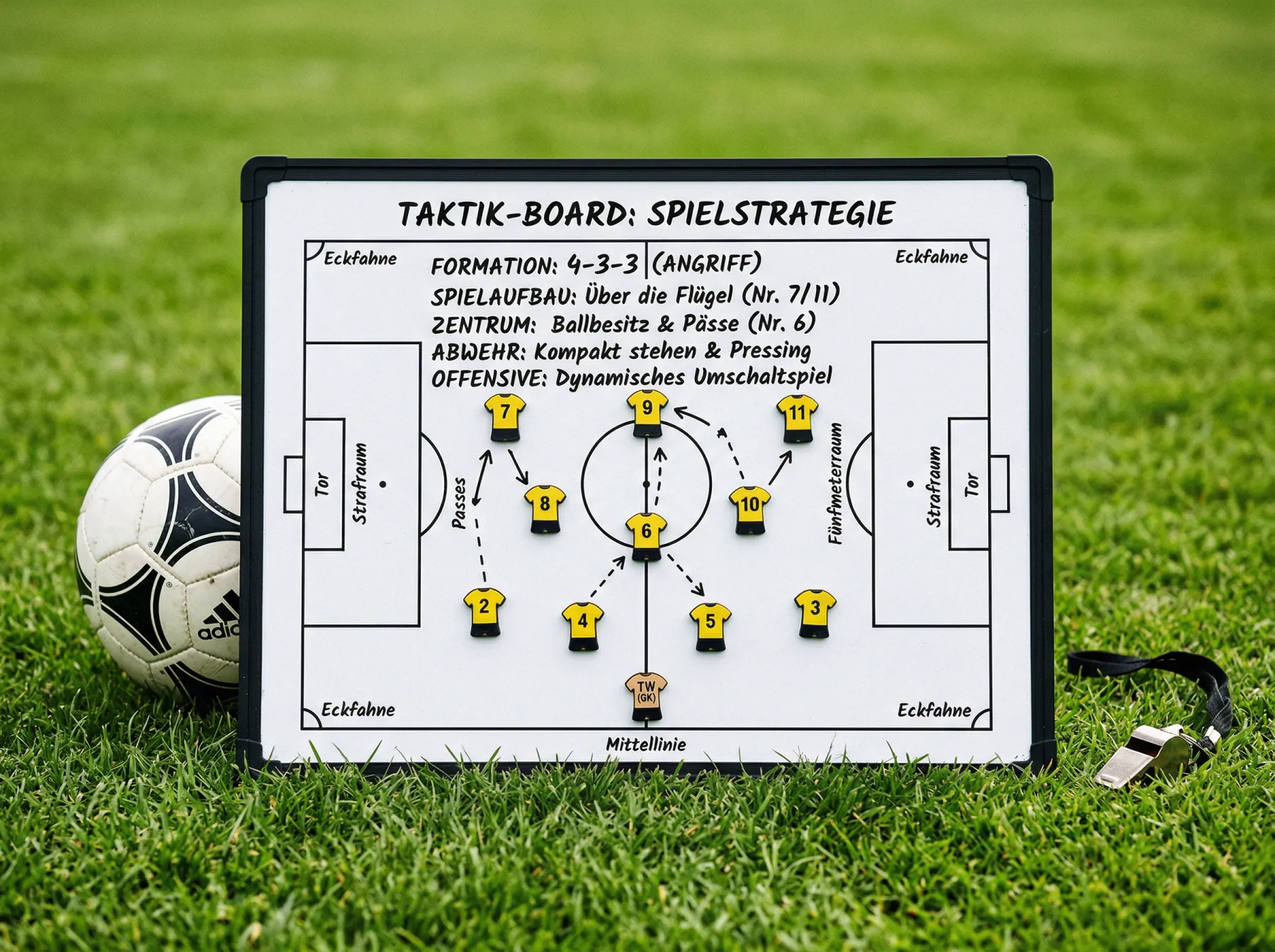 Verschiedene Wettarten für die Fußball-WM 2026 dargestellt mit Dezimalquoten und Spielfeldsymbolen